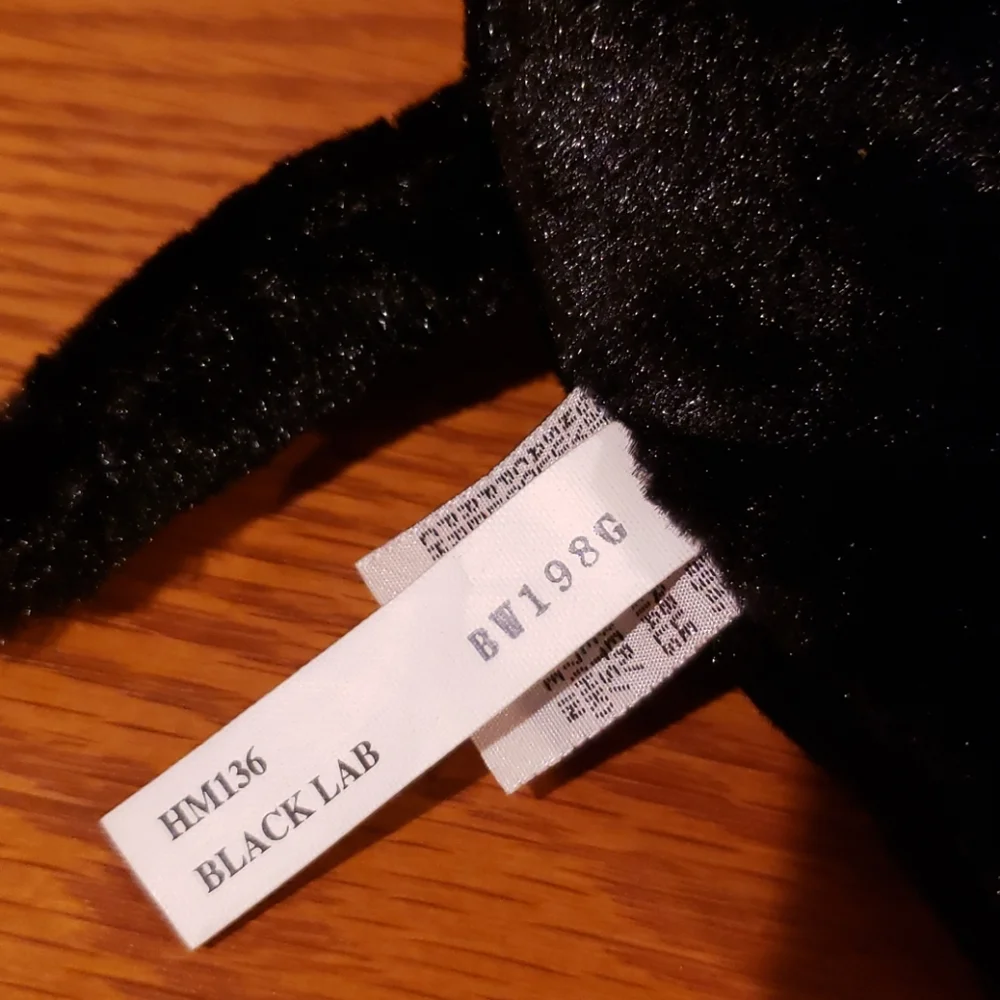 GANZ Webkinz Black Lab Stuffed Animal